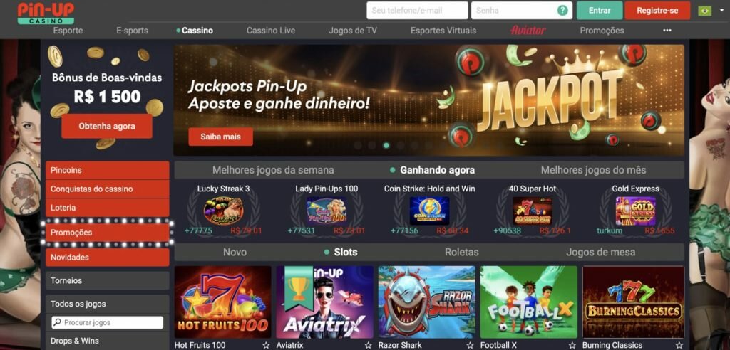 pin up casino online game